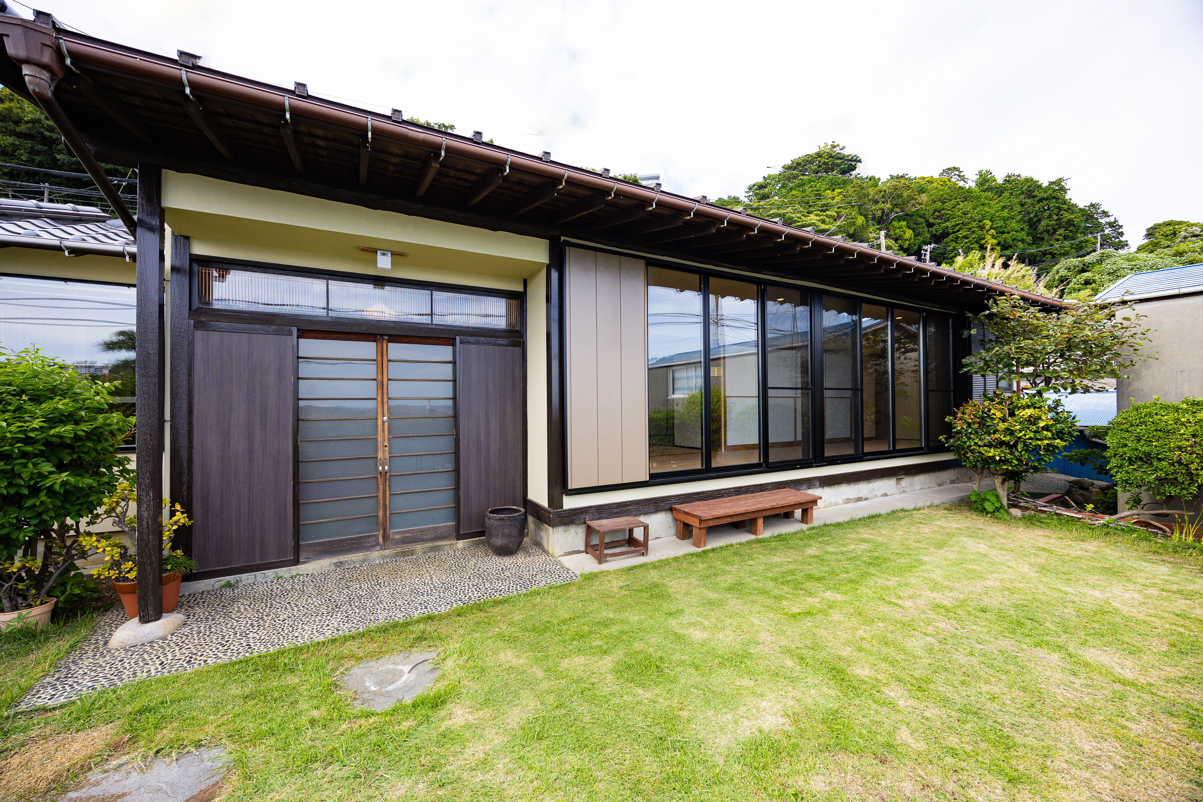 自然素材を活かした内装